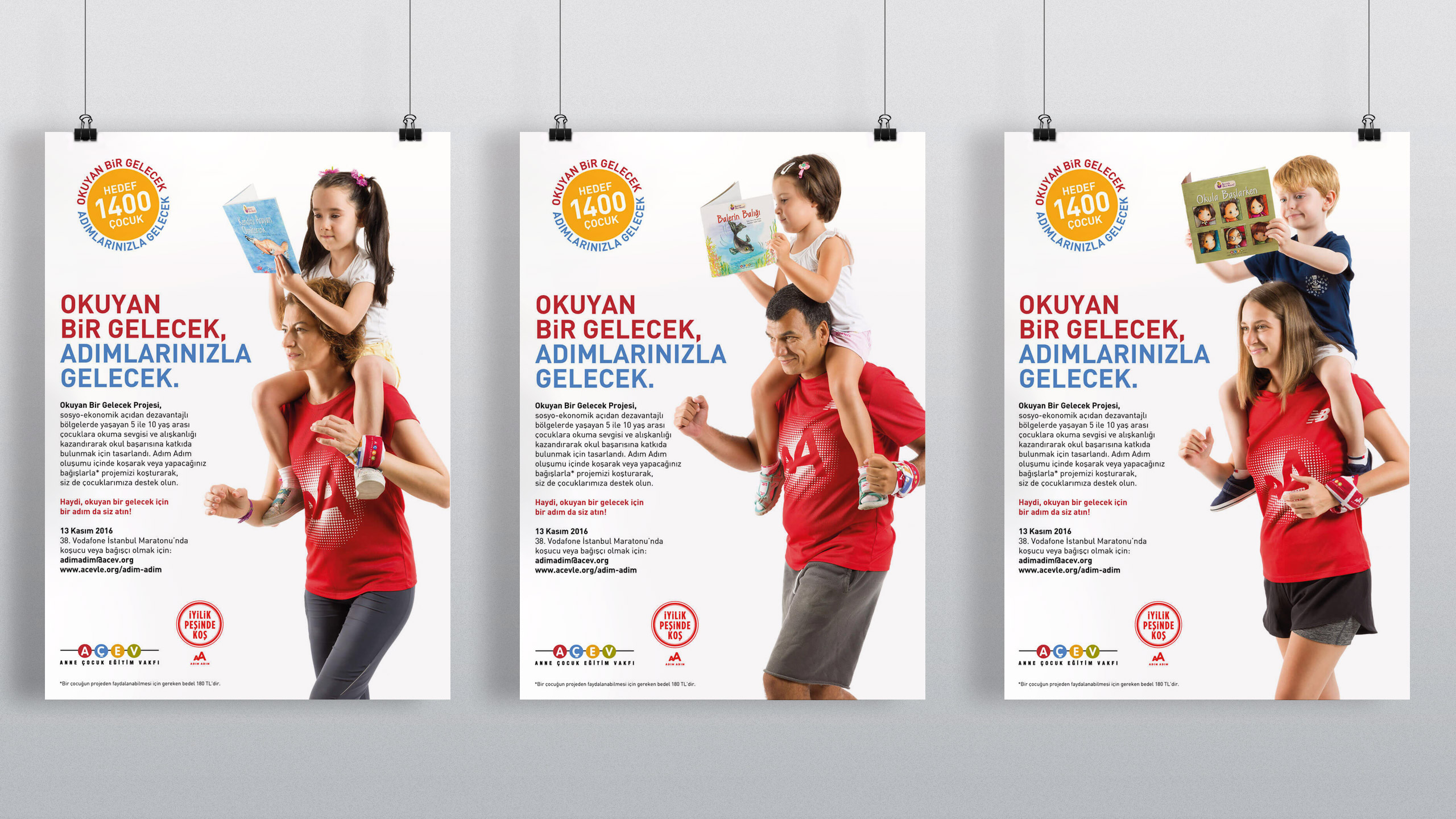 AÇEV & ADIM ADIM, Niffob, reklam ajansı, dijital ajans, Gürkan Bayındır, Creative Concept<br>Print<br>...