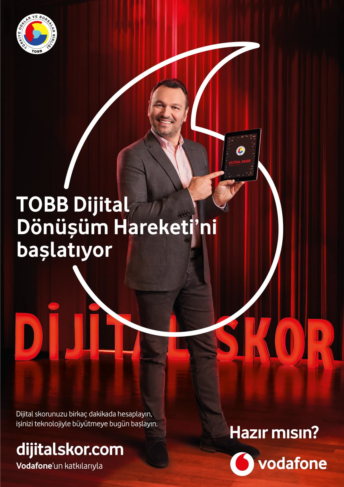 Vodafone - TeamRed, Niffob, reklam ajansı, dijital ajans, Gürkan Bayındır, TV Reklamı<br>Basın İlanı<br>...