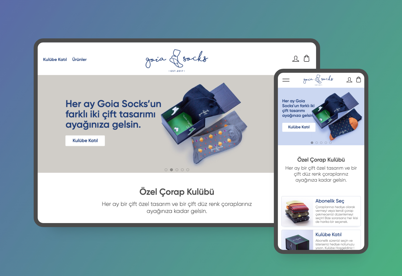 Goia Socks, Niffob, reklam ajansı, dijital ajans, Gürkan Bayındır, E-Commerce<br>UI/UX<br>Front-End Development<br>Back-End Development<br>Tracking & Analysis<br>...