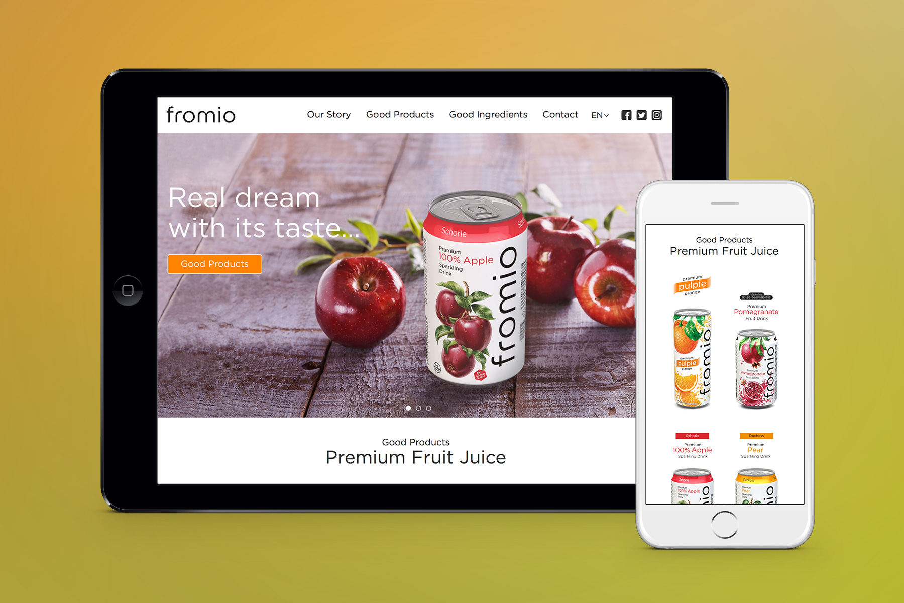 Fromio, Niffob, reklam ajansı, dijital ajans, Gürkan Bayındır, Branding & Identity<br>Package Design<br>Digital Consulting<br>UX / UI<br>Front-end Development<br>...